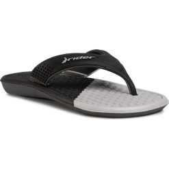 Japonki RIDER - Duo II Kids 81565 Grey/Black 22999. Czarne sandały chłopięce Rider, z tworzywa sztucznego, bez zapięcia. Za 49,00 zł.