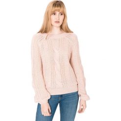 Vero Moda Allie Sweter Beżowy. Brązowe bluzy damskie Vero Moda, m, bez wzorów, z materiału, bez rękawów, bez kaptura. Za 131,95 zł.
