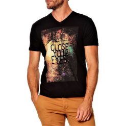 T-shirty męskie: T-shirt w kolorze czarnym