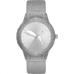 Zegarek PUMA - Reset P1003 Silver/Silver. Szare zegarki damskie Puma. W wyprzedaży za 259,99 zł.