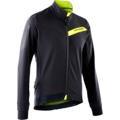 Kurtka na rower MTB XC slim FIT. Niebieskie kurtki męskie ROCKRIDER, xl, bez wzorów, z elastanu, bez kaptura, na fitness i siłownię. Za 279,99 zł.