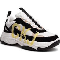 Sneakersy CALVIN KLEIN JEANS - Mizar B4S0651 Bright White/Black. Czarne sneakersy męskie Calvin Klein Jeans, bez zapięcia. W wyprzedaży za 479,00 zł.