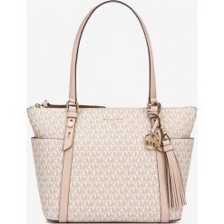 Michael Kors Nomad Medium Torebka Beżowy. Brązowe torebki klasyczne damskie Michael Kors, bez wzorów, z bawełny, bez dodatków. Za 1119,95 zł.