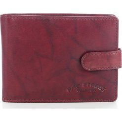 DARIEL Elegancki skórzany portfel męski Bag Street w pudełku Brązowy. Pomarańczowe portfele męskie marki Bag Street, bez wzorów, ze skóry. Za 39,00 zł.