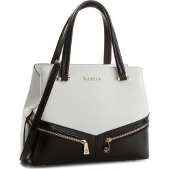 Torebki klasyczne damskie: Torebka KAZAR – Ankara 33174-01-28 White/Black