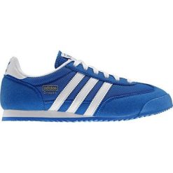Buciki niemowlęce chłopięce: Adidas Buty juniorskie sportowe Dragon J D67715 niebieskie r. 38 2/3