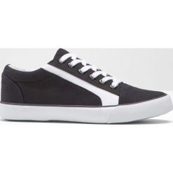 Sneakersy bonprix czarny. Czarne sneakersy damskie bonprix. Za 37,99 zł.