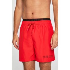 Calvin Klein Jeans - Kąpielówki. Pomarańczowe kąpielówki męskie Calvin Klein Jeans, xxl, bez wzorów, z poliesteru. W wyprzedaży za 199,90 zł.
