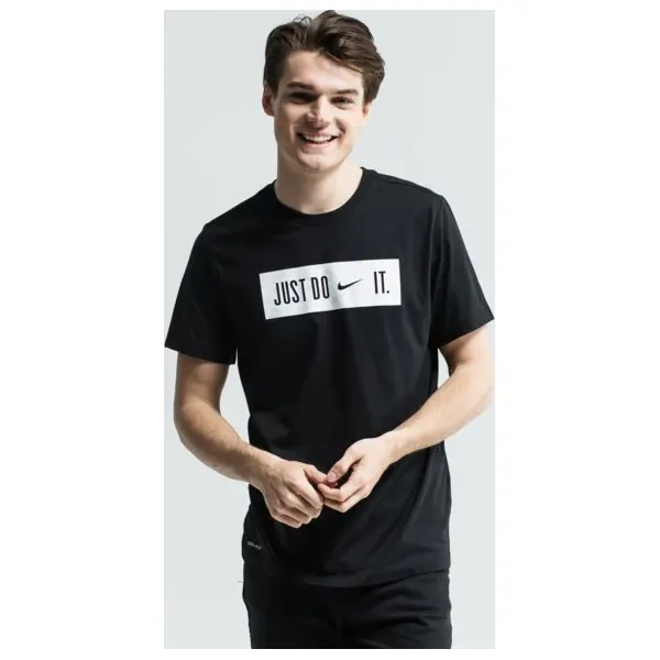 Nike Koszulka Ss M Nk Dry Tee Db Jdq Block 2.0 , czarny, rozmiar L. Czarne koszulki męskie Nike, m, bez wzorów, z bawełny, eleganckie, z klasycznym kołnierzykiem, bez rękawów. W wyprzedaży za 99,99 zł.
