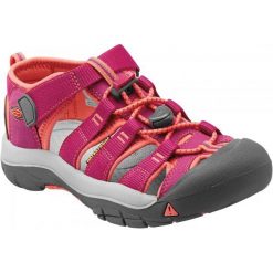 Keen Sandały Newport h2 Jr Very Berry/Fusion Coral Us 5 (37 Eu). Różowe sandały dziewczęce Keen, bez zapięcia. W wyprzedaży za 168,00 zł.