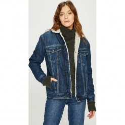 Pepe Jeans - Kurtka Scarlette. Szare bomberki damskie Pepe Jeans, l, z bawełny. Za 599,90 zł.
