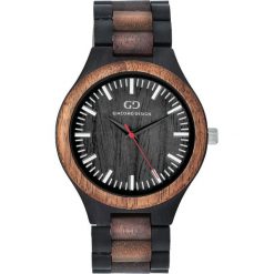 Zegarek Giacomo Design Drewniany męski GD08302. Czarne zegarki męskie marki Giacomo Design. Za 385,00 zł.