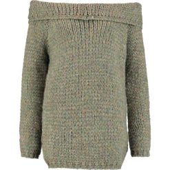 Swetry klasyczne damskie: Isla Ibiza Bonita Sweter mix army