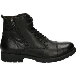 Botki męskie - G342W18219-A. Czarne bez kategorii Venezia, ze skóry. Za 349,00 zł.