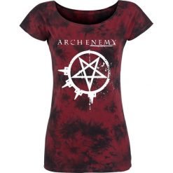 Bluzki damskie: Arch Enemy Logo Koszulka damska bordowy