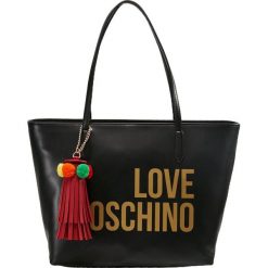 Shopper bag damskie: Love Moschino LOVE POM POM SHOPPER Torebka nero