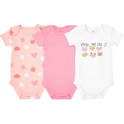 Body niemowlęce: Zestaw 3 body w myszkę 0-36 m-cy