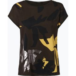 Opus - T-shirt damski – Salme Print, zielony. Zielone t-shirty damskie Opus, bez wzorów, z materiału, bez kołnierzyka. Za 119,95 zł.