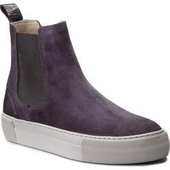Buty zimowe damskie: Sztyblety MARC O’POLO – 708 14195001 309 Dark Grey 930