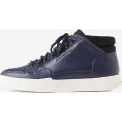 G-Star Raw - Buty. Niebieskie buty sportowe męskie G-Star RAW, z gumy, na sznurówki. W wyprzedaży za 429,90 zł.