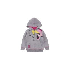 Bluzy dziewczęce: bluza rozpinana dziewczęca z kieszeniami, ze ściągaczami, z kapturem, rozpinana My Little Pony My Little Pony