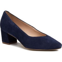 Półbuty SALAMANDER - Idina 32-52801-22 Navy. Niebieskie półbuty damskie Salamander, bez wzorów, ze skóry, bez obcasa, na obcasie, bez zapięcia. Za 379,00 zł.