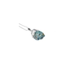 Colare Apatyt srebro. Niebieskie naszyjniki damskie Brazi druse jewelry, na co dzień, srebrne. Za 170,00 zł.
