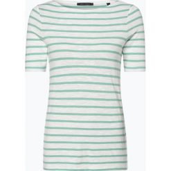 Marc O'Polo - T-shirt damski, zielony. Zielone t-shirty damskie s, w paski, polo. Za 219,95 zł.