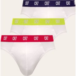 CR7 Cristiano Ronaldo - Slipy (3-pack). Białe slipy męskie xl, z elastanu. W wyprzedaży za 69,90 zł.