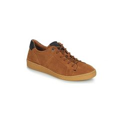 Buty Kickers SAN MARCO. Pomarańczowe trampki męskie Kickers, bez wzorów, bez zapięcia. Za 419,00 zł.