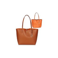 Torby shopper Lauren Ralph Lauren MERRIMACK REVERSIBLE TOTE MEDIUM. Pomarańczowe torby na zakupy damskie marki Lauren Ralph Lauren. Za 623,20 zł.