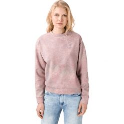 Pepe Jeans Luna Bluza Różowy. Różowe bluzy damskie Pepe Jeans, l, bez wzorów, z elastanu, bez rękawów, bez kaptura. Za 330,95 zł.