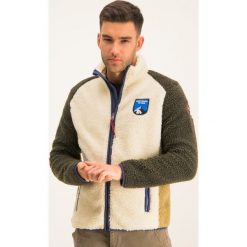 Bluza Napapijri Yupik Fz N0YIVN. Brązowe bluzy męskie Napapijri, m, bez wzorów, z poliesteru, bez kołnierzyka, bez rękawów, bez kaptura. W wyprzedaży za 419,00 zł.