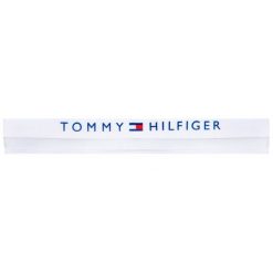Stringi TOMMY HILFIGER UW0UW00064. Białe stringi damskie TOMMY HILFIGER, m, bez wzorów, z elastanu. Za 79,00 zł.