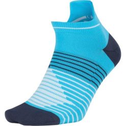 Nike Perf Ltwt Skarpetki Niebieski. Niebieskie skarpetki męskie Nike, w paski, z elastanu. Za 42,95 zł.