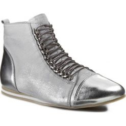 Buty zimowe damskie: Botki R.POLAŃSKI – 0774 Srebrny