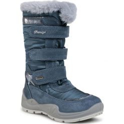 Śniegowce PRIMIGI - GORE-TEX 6382866 S Azzu. Niebieskie śniegowce dziewczęce Primigi, bez zapięcia. Za 409,00 zł.