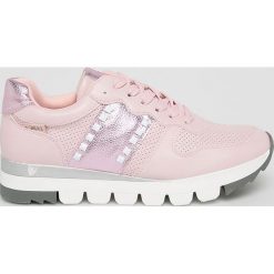 XTI - Buty. Różowe buty sportowe damskie Xti, bez wzorów, ze skóry, sportowe. W wyprzedaży za 99,90 zł.
