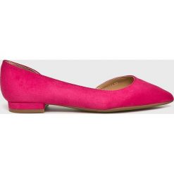 Answear - Baleriny Lovery. Czarne baleriny damskie ANSWEAR, bez wzorów, z materiału, bez obcasa. W wyprzedaży za 79,90 zł.