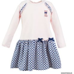 Sukienka Alma. Czerwone sukienki dziewczęce dzianinowe Pakamera, z aplikacjami, eleganckie. Za 74,00 zł.