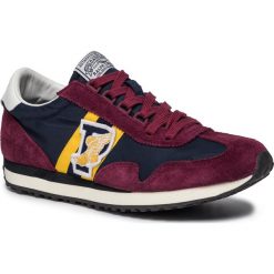 Sneakersy POLO RALPH LAUREN - Train 90 809757736006 Cw/Nn/Gb. Czerwone sneakersy męskie Polo Ralph Lauren, bez zapięcia. W wyprzedaży za 339,00 zł.
