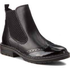 Botki damskie lity: Sztyblety MARCO TOZZI – 2-25481-31 Black Ant.Comb 096