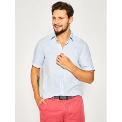 Koszula Boss Luka 2 50427126. Szare koszule męskie Boss, m, bez wzorów, ze lnu, casualowe, bez kołnierzyka, bez rękawów. Za 499,00 zł.