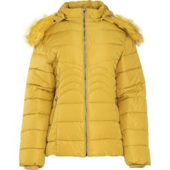 Żółta Kurtka Smaller. Żółte kurtki damskie marki Born2be, na zimę, xl, z kapturem. Za 169,99 zł.