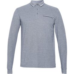 Koszulka polo w kolorze szarym. Szare koszulki męskie Esprit Men, m, bez wzorów, z bawełny, polo, bez rękawów. W wyprzedaży za 65,95 zł.