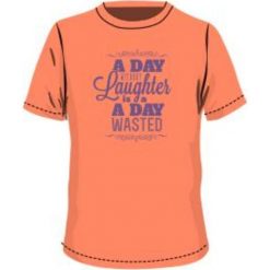 T-shirty chłopięce: BEJO Koszulka dziecięca FUN JRG Melon/ Purple Heart r. 164