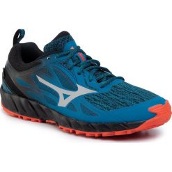 Buty MIZUNO - Wave Ibuki Gtx GORE-TEX J1GJ185903 Turktile/Si. Niebieskie buty sportowe męskie Mizuno, z tworzywa sztucznego, bez zapięcia, do biegania, mizuno wave, gore-tex. W wyprzedaży za 649,00 zł.