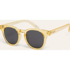 Vans - Okulary. Żółte okulary przeciwsłoneczne męskie Vans, owalne. W wyprzedaży za 49,90 zł.