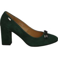 Czółenka - 2132-2 CAM VE. Szare buty ślubne damskie Venezia, ze skóry. Za 219,00 zł.