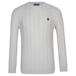 Paul Parker Sweter Męski, M, Jasnoszary. Szare swetry klasyczne męskie marki Paul Parker, m. Za 189,00 zł.